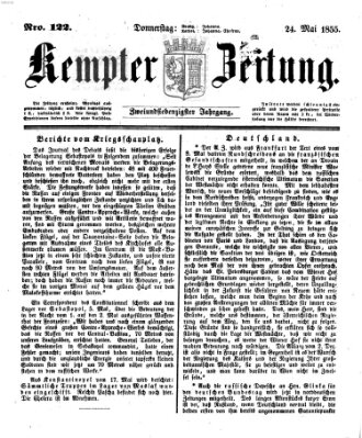 Kemptner Zeitung Donnerstag 24. Mai 1855