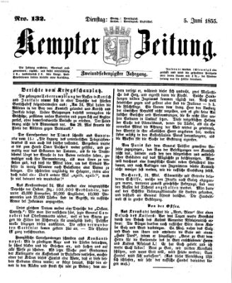 Kemptner Zeitung Dienstag 5. Juni 1855