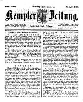 Kemptner Zeitung Samstag 20. Oktober 1855