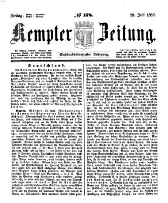 Kemptner Zeitung Freitag 29. Juli 1859