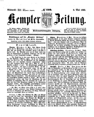 Kemptner Zeitung Mittwoch 9. Mai 1860