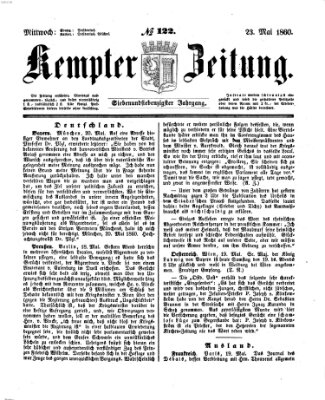 Kemptner Zeitung Mittwoch 23. Mai 1860