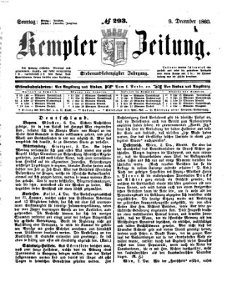 Kemptner Zeitung Sonntag 9. Dezember 1860