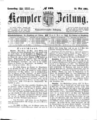 Kemptner Zeitung Donnerstag 23. Mai 1861