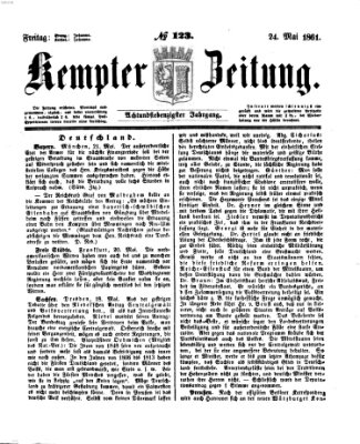 Kemptner Zeitung Freitag 24. Mai 1861