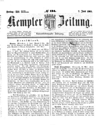 Kemptner Zeitung Freitag 7. Juni 1861