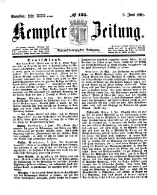 Kemptner Zeitung Samstag 8. Juni 1861