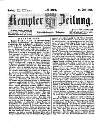 Kemptner Zeitung Freitag 12. Juli 1861