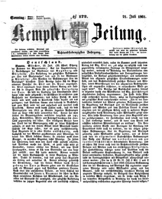 Kemptner Zeitung Sonntag 21. Juli 1861