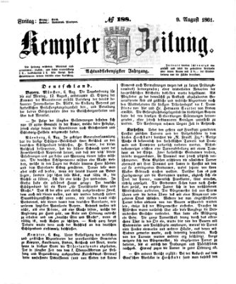 Kemptner Zeitung Freitag 9. August 1861