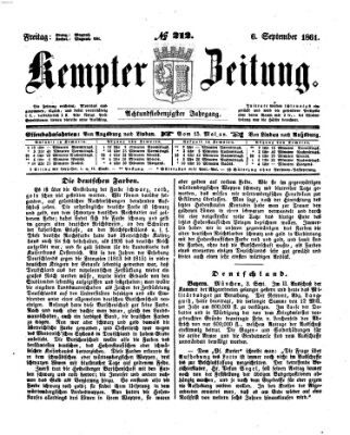 Kemptner Zeitung Freitag 6. September 1861