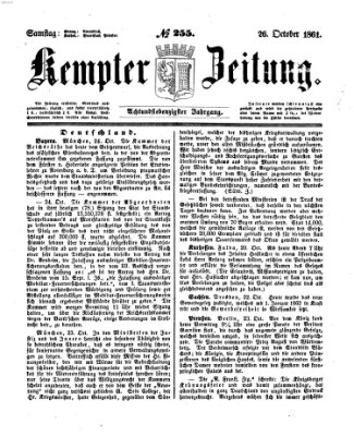 Kemptner Zeitung Samstag 26. Oktober 1861