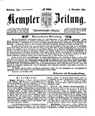 Kemptner Zeitung Sonntag 8. Dezember 1861