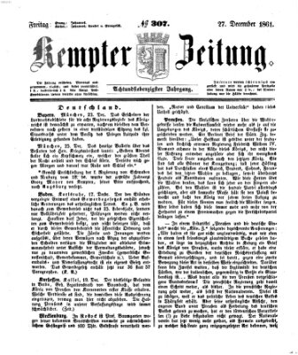 Kemptner Zeitung Freitag 27. Dezember 1861