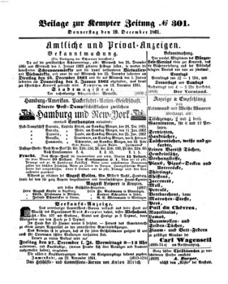 Kemptner Zeitung Donnerstag 19. Dezember 1861