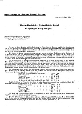 Kemptner Zeitung Montag 3. November 1862