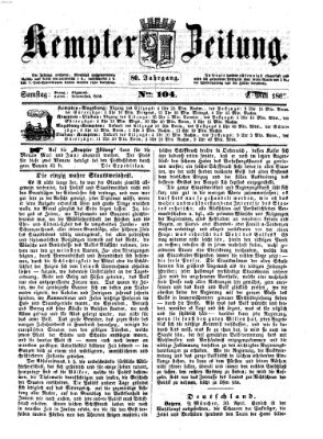 Kemptner Zeitung Samstag 2. Mai 1863