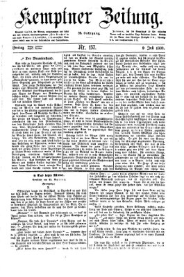 Kemptner Zeitung Freitag 9. Juli 1869