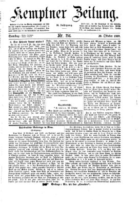 Kemptner Zeitung Samstag 30. Oktober 1869