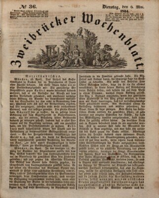 Zweibrücker Wochenblatt Dienstag 6. Mai 1834