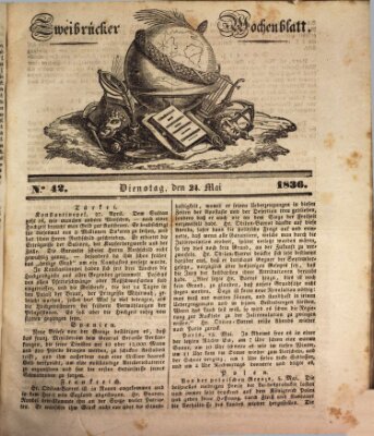 Zweibrücker Wochenblatt Dienstag 24. Mai 1836