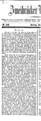 Zweibrücker Wochenblatt Freitag 24. Juli 1857