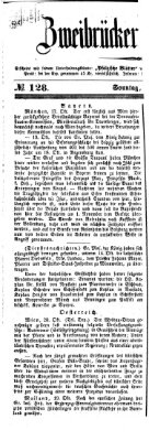 Zweibrücker Wochenblatt Sonntag 25. Oktober 1857