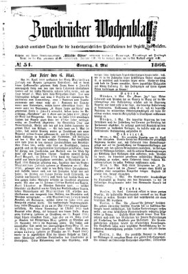 Zweibrücker Wochenblatt Sonntag 6. Mai 1866