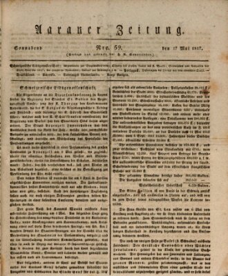 Aarauer Zeitung Samstag 17. Mai 1817