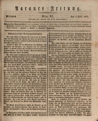 Aarauer Zeitung Mittwoch 9. Juli 1817