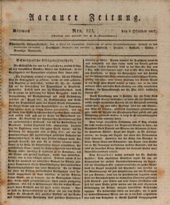 Aarauer Zeitung Mittwoch 8. Oktober 1817