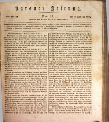 Aarauer Zeitung Samstag 31. Januar 1818