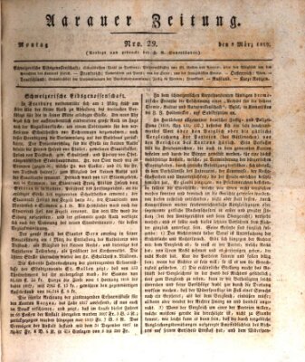 Aarauer Zeitung Montag 8. März 1819