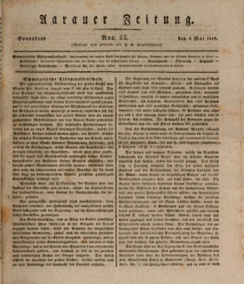 Aarauer Zeitung Samstag 8. Mai 1819