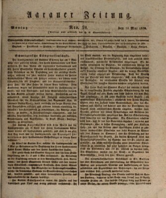 Aarauer Zeitung Montag 15. Mai 1820