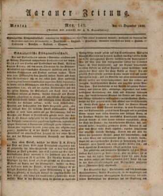 Aarauer Zeitung Montag 11. Dezember 1820