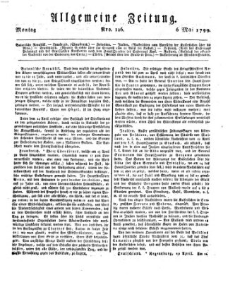 Allgemeine Zeitung Montag 6. Mai 1799