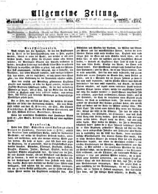 Allgemeine Zeitung Sonntag 8. März 1801