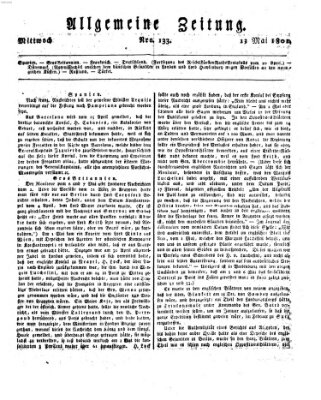 Allgemeine Zeitung Mittwoch 13. Mai 1801