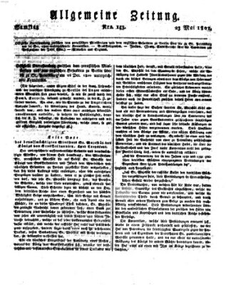 Allgemeine Zeitung Samstag 23. Mai 1801