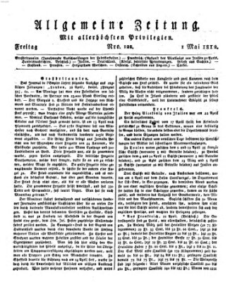 Allgemeine Zeitung Freitag 1. Mai 1812