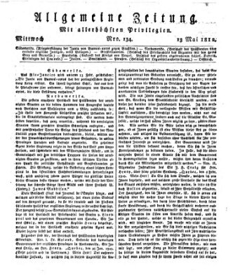 Allgemeine Zeitung Mittwoch 13. Mai 1812