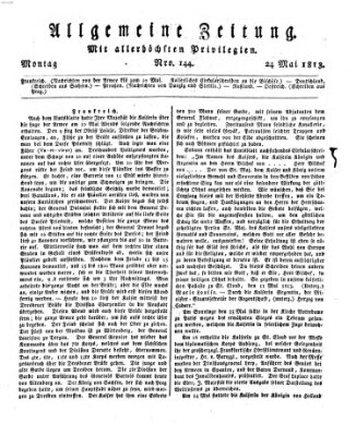 Allgemeine Zeitung Montag 24. Mai 1813