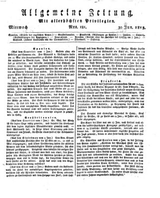 Allgemeine Zeitung Mittwoch 30. Juni 1813