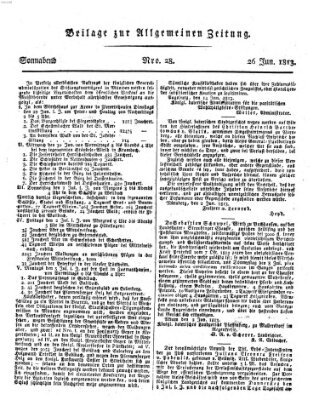 Allgemeine Zeitung Samstag 26. Juni 1813