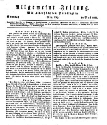 Allgemeine Zeitung Sonntag 19. Mai 1822