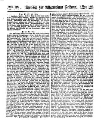 Allgemeine Zeitung Freitag 1. August 1823