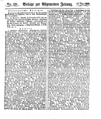 Allgemeine Zeitung Mittwoch 13. August 1823