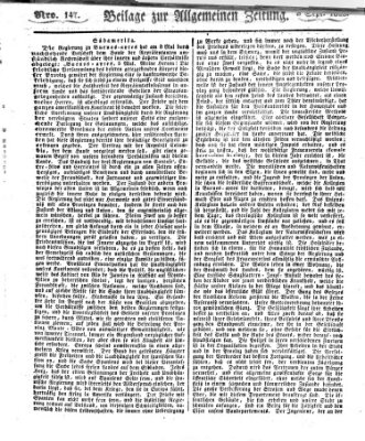 Allgemeine Zeitung Mittwoch 3. September 1823