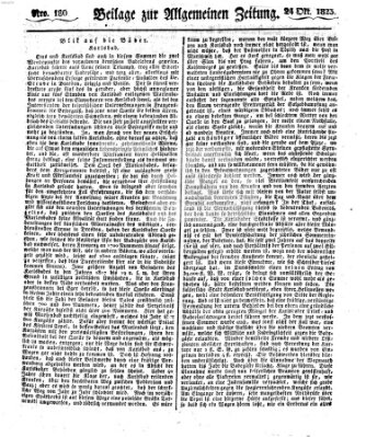 Allgemeine Zeitung Freitag 24. Oktober 1823